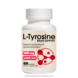 GMP-fabriek levert L-tyrosine poeder, L-tyrosine capsules, L-tyrosine capsules, wellness aminozuren supplementen, hersenfunctie bevorderende supplementen - Product Image 5