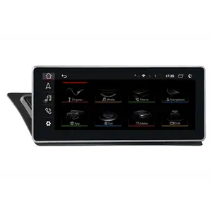 10.25inch Android12 Car Auto Radio Carplay Screen For Audi A4 A5 2009 - 2017 LHD With Touch WIFI 4G GPS Navigation