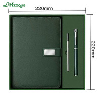 Cadeau d'affaire Logo personnalisé Bloc-notes Cadeaux avec logo Coffret cadeau Carnet de bureau Ensemble de trois pièces avec stylo Set de cahiers Cadeau