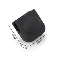 Étui de protection en silicone de haute qualité Insta360 X5 avec capuchon d'objectif en aluminium pour caméra d'action panoramique Insta X3/X4/X5 - Dropshipping