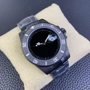 Montre mécanique de luxe de créateur, mouvement 3135, boîtier en fibre de carbone, verre saphir - Product Image 3