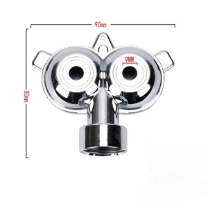 Kim loại đôi vòng tròn Mô hình vườn cỏ phun nước cho thủy lợi và trang trí - Product Image 4