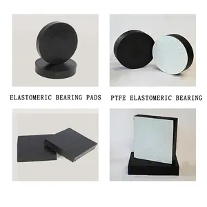 China Manufacturer Elastomeric Bearing Pads With Rubber Structural Neoprene Plastic Expansion Joints Block Support For Bridge