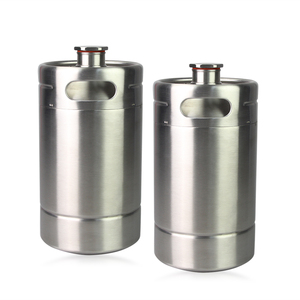 منفذ المصنع 2L / 4L / 5L البرميل البيرة المسودة مزدوجة الجدار الصلب المقاوم للصدأ البرميل البيرة growler صغيرة - Product Image 3