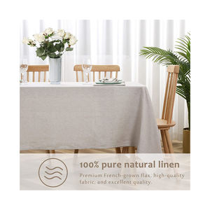 Nappe de mariage moderne en polyester 100% tissu tissé jetable étanche à l'huile imperméable pour les célébrations festives-Ramadan Autre maison - Product Image 4