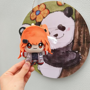 พวงกุญแจตุ๊กตาคาซานะ เตโตะ ขนาด 10 ซม. ตุ๊กตาการ์ตูนอนิเมะอาดาจิ เรย์ ของตกแต่งกระเป๋าน่ารัก บรรจุใยฝ้าย PP ลายพิมพ์ - Product Image 5