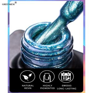 <span class=keywords><strong>Vernis</strong></span> à ongles magnétique 9D arc-en-ciel réfléchissant, <span class=keywords><strong>Semi</strong></span>-<span class=keywords><strong>Permanent</strong></span>, à trempage, œil de chat - Product Image 5