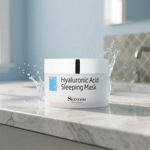 [OEM/ODM] Crème de nuit sans huile à l'acide hyaluronique et à la lavande biologique Factosquare 50ml pour tous types de peaux, style coréen, 1 emballage - Product Image 2