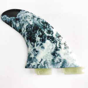 Aleta de configuración de logotipo personalizada, fibra de carbono, <span class=keywords><strong>2</strong></span> + <span class=keywords><strong>1</strong></span> aletas, doble aleta, remolque Plus - Product Image 5