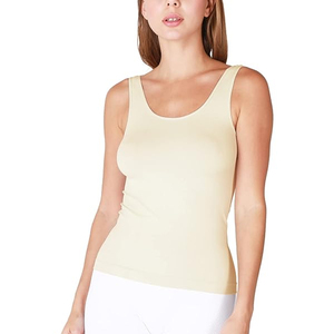 Camiseta sin mangas personalizable para mujer, tela ligera para uso diario, Yoga y eventos promocionales, camiseta sin mangas unisex transpirable - Product Image 6