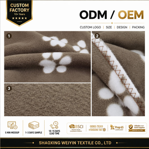 Coperte per Animali Domestici Personalizzate all'Ingrosso, Morbide Coperte in Pile per <span class=keywords><strong>Cani</strong></span> e Gatti con Logo Personalizzato, Ideali come Regalo Promozionale - Product Image 2