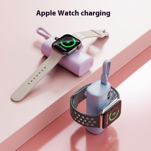 Llavero móvil portátil <span class=keywords><strong>Powerbank</strong></span> reloj cargador Mini cápsula bolsillo banco de energía 5000mAh banco de energía de emergencia para <span class=keywords><strong>Iwatch</strong></span> - Product Image 5