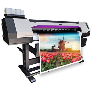 10Ft 5Ft 6Ft Large Inkjet Eco Printer Canvas Vinyl <b>Printing</b> <b>Machine</b> Small Eco Printer - Product Image 1