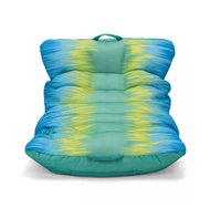 Sac de haricots flottant multicolore, chaise flottante, avec sortie père, chaise longue de divertissement pour piscine aquatique