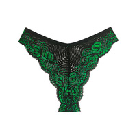 Braguitas de Bikini de Encaje Cómodas, Talla Europea y Americana, de Tiro Bajo, de Poliamida, con Estampado Floral o Lisas