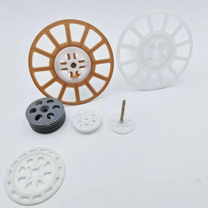 Isolation <span class=keywords><strong>thermique</strong></span> Rondelles isolantes en plastique Joints en nylon Isolation Clou Disques de fixation - Product Image 2