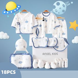 18 a 24 piezas recién <span class=keywords><strong>nacido</strong></span> 100 algodón mono mameluco caja de regalo <span class=keywords><strong>Kit</strong></span> primera colocación conjunto <span class=keywords><strong>ropa</strong></span> de bebé - Product Image 3