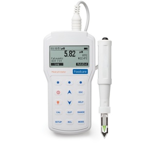 pH-mètre portable Veidt Lab pour l'industrie de la viande, compatible avec le micro-ordinateur Hanna HI98163, mesure de l'acidité, du redox (mV) et de la température (°C) - Product Image 1