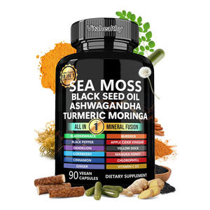 Cápsulas de musgo de mar <span class=keywords><strong>natural</strong></span> puro Himalayan Shilajit Naturel Ashwagandha Shilajit - Product Image 1