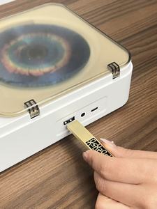 <span class=keywords><strong>Lecteur</strong></span> <span class=keywords><strong>CD</strong></span> vintage en stock, <span class=keywords><strong>lecteur</strong></span> d'albums musicaux intégré pour haut-parleur, haut-parleur rechargeable, système audio vintage pour bébé - Product Image 6