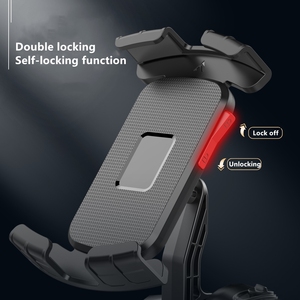 Support de téléphone de vélo Support de téléphone portable pour guidon de moto en alliage d'aluminium 360 Rotation <span class=keywords><strong>vtt</strong></span> accessoires de montage de vélo de route - Product Image 3