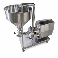 Pompe d'émulsification en ligne pour poudres liquides, mélangeur à cisaillement haute vitesse pour lait, crème et transformation alimentaire