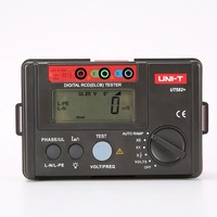 Testeur numérique RCD ELCB UNI-T UT582+ avec écran LCD, instrument de test de protection contre les fuites de courant