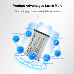 3.7V 1950mAh CNP-<strong>90</strong> CNP90 <strong>NP</strong>-<strong>90</strong> NP90 <strong>Digital</strong> <strong>Camera</strong> <strong>Battery</strong> For <strong>CASIO</strong> Exilim Zoom EX-H10 EX-H15 EX-FH100 EX-H20G - Product Image 2