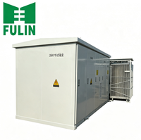 Transformateur 35 kV 1,14 kV 5500 kVA, sous-station de type boîtier européen, triphasé YB-40.5, solution d'énergie électrique modulaire ONAN IP54