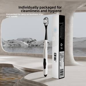 Sikat gigi pemutih bulu 10000 mewah bulu sangat lembut kebersihan mulut bulu dengan pegangan plastik Biodegradable penggunaan rumah - Product Image 4