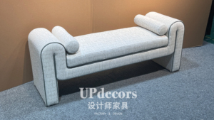 Factory Manufacturing Wood Construction Fabric Velvet Seat Modern for Furniture <b>Bedroom</b> Sets Seat Modern for <b>Bedroom</b> - Product Image 5