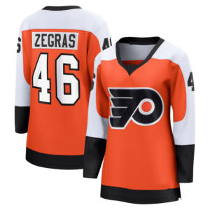 2026 Hombres Filadelfia 39 # Matvei Michkov 11 # Travis Konecny 46 # Jersey de Hockey sobre Hielo Trevor Zegras, Premium, de Primera Calidad, Cosido - Product Image 6