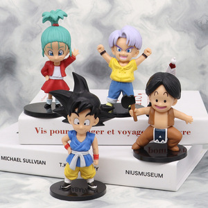 Offre Spéciale 7 pièces/ensemble Anime <span class=keywords><strong>Dragon</strong></span> Balls <span class=keywords><strong>Z</strong></span> personnage mignon Version Pvc figurine modèle jouet Dragons Balls figurines - Product Image 5