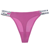 Bvestidohains Culottes string en dentelle brodée pour femmes, Robes, Bikini rouge, Bikini, Logo OEM, Transparent, Sexy, Uni, Tricoté, Adultes