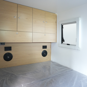 Caravana Ligera <span class=keywords><strong>Retro</strong></span> para RV, Mini Caravana Todoterreno 4x4, Remolques de Viaje Pequeños Todoterreno, en Venta en China - Product Image 5