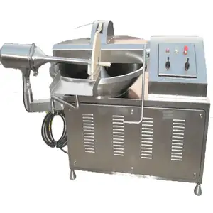 High Performance Fast Speed Sausage Meat Tomato Bowl Cutter Machine Vegetables Meat Chopping Machine