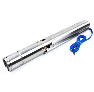 Bomba de pozo profundo Solar tipo impulsor de CC de acero inoxidable de 4 pulgadas, longitud de Cable personalizable, Motor sumergible sin escobillas para sumergido - Product Image 4