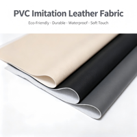 Tissu en similicuir PVC écologique extensible et imperméable pour sièges de voiture, canapés, sacs, revêtements intérieurs et ceintures décoratives