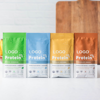 Sachet Doypack Personnalisé Imprimé en Plastique, Aluminium et Mylar avec Fermeture Zip pour Emballage Alimentaire de Pistaches et Noix de Cajou