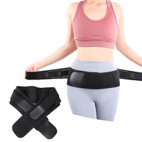 Ceinture de soutien lombaire et pelvienne en nylon respirant pour le sport et le fitness, avec fixation de la taille et resserrement abdominal, Double Diamant