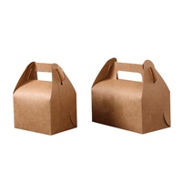 Papier kraft ondulé personnalisé en usine boîte à bonbons en papier kraft de qualité alimentaire boîte à cupcakes faite à la main écologique 89