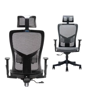 Manager chair computer desk game chair sedia da ufficio ergonomica con poggiapiedi