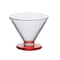 Vaso de Vidrio de Diseño Exclusivo y Atractivo para Café Americano Helado, Estilo Vintage Francés con Flores, para Uso en el Hogar y Hoteles, Taza de Alta Gama para Helados