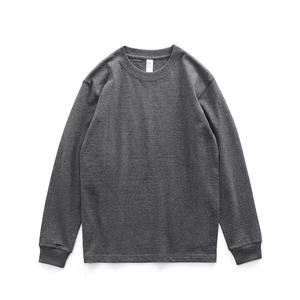 MTL2026 all'ingrosso personalizzato <span class=keywords><strong>250</strong></span> <span class=keywords><strong>grammi</strong></span> di cotone 100% T-shirt manica lunga tinta unita Unisex T-shirt - Product Image 6