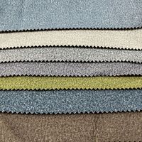 Tissu en suède gaufré imprimé 100 % polyester, vente en gros directe d'usine chinoise, pour canapé, rideau, textiles de maison - Imperméable
