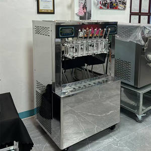 5/7 Sabores Tamaño grande Cinco Taylor Máquina de helados de yogur congelado Servicio suave a la venta - Product Image 1