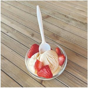 Boardwalk 5.31 Pulgadas Cuchara Desechable de Plástico Polipropileno de Peso Medio, Blanca, 1000 Unidades por Caja - Product Image 6