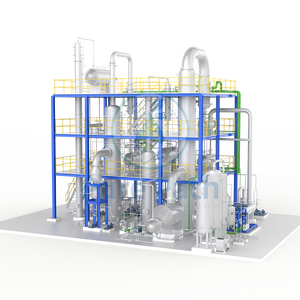 หน่วยกลั่นน้ำมันดิบขนาดเล็กเชื้อเพลิงเจ็ท/แนฟทา/น้ำมันเบนซิน/ดีเซลสายการผลิต - Product Image 4