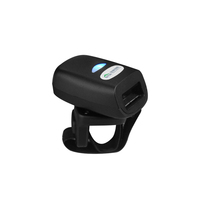 Escáner de Código de Barras Inalámbrico de Anillo Effon FS03, Lector de Códigos QR /USB, Batería de 500 mAh, Compatible con Android, IOS y Windows, en Existencia