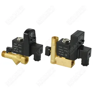 Compressore d'aria 1/2 "valvola di scarico automatico Timer automatico condensa valvola solenoide ottimale COMBO 24V 110V 115V 220V 230V